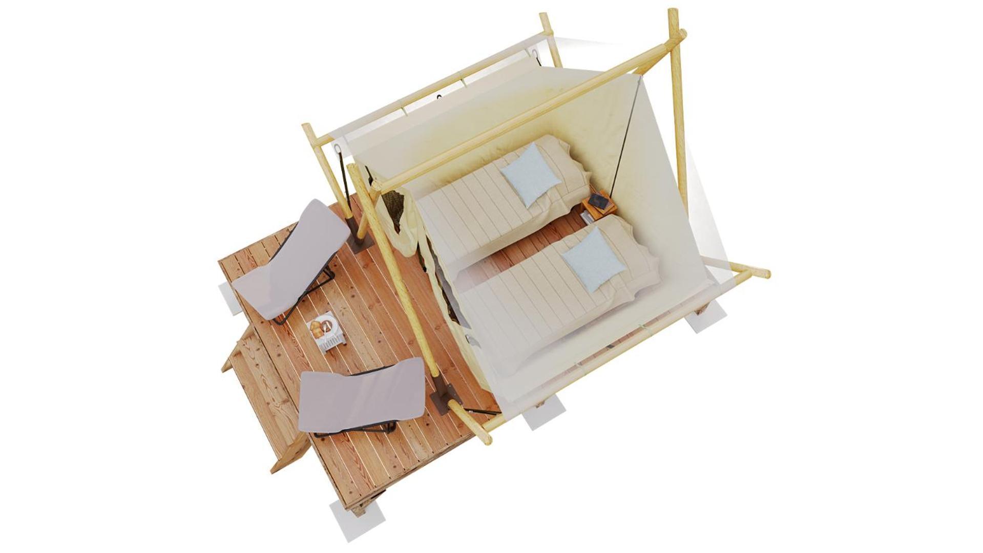 Camping Porte Des Alpilles By M.A Destination Glamping Saint-Étienne-du-Grès Zewnętrze zdjęcie